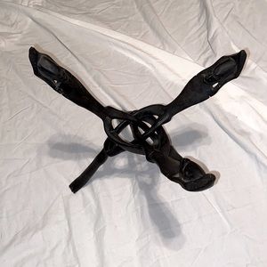 Black Wood   17.5”  Statuette Triune